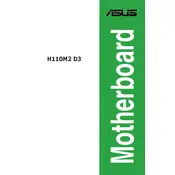 ASUS H110M2 D3 Motherboard manual cover