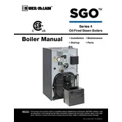 Weil-McLain SGO Series 4 Boiler manual cover