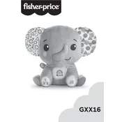 Fisher Price Mattel Learning Elephant GXX16 Toy manual cover