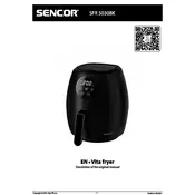 Sencor SFR 5030BK Fryer manual cover