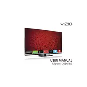 Vizio D650i-B2 TV manual cover