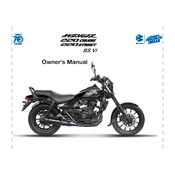 Bajaj Avenger 220 Cruise manual cover