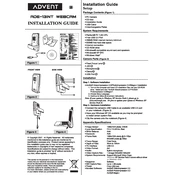 Advent ADE-13INT manual cover