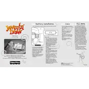 Fisher Price Mattel Jammin Draw 73895 Toy manual cover