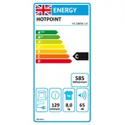 Hotpoint H1 D80W UK Dryer manual cover