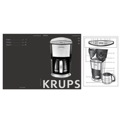 Krups KM720 Coffee Machine manual cover