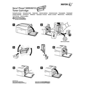 Xerox Phaser 6000 Toner Cartridge Printer manual cover