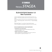 Yamaha Electone Stagea ELS-01 Keyboard