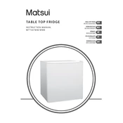 Matsui MTT507WW manual cover