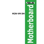 ASUS M2N-VM DH Motherboard manual cover