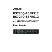 ASUS RS724Q-E6-RS12 Server manual cover