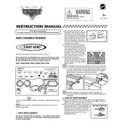 Disney Mattel Cars Dirt Track Racing G4635 Toy manual cover