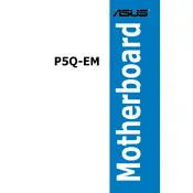 ASUS P5Q-EM Motherboard manual cover