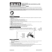 Sealey VS0567 Caliper manual cover