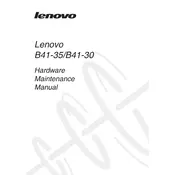 Lenovo IdeaPad B41-35 Laptop manual cover