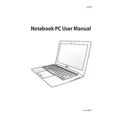 ASUS Zenbook UX32VD Laptop manual cover