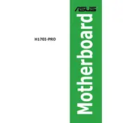 ASUS H170I-PRO Motherboard manual cover