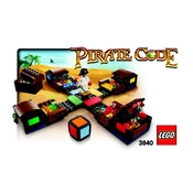 LEGO Pirate Code 3840 Construction Set manual cover