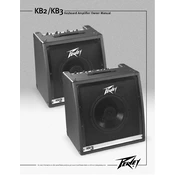 Peavey KB2 Amplifier manual cover