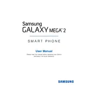 Samsung Galaxy Mega 2 AT&T SM-G750ANKAATT Phone manual cover