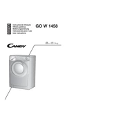 Candy GO W1458 1-37S manual cover