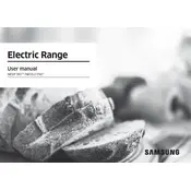 Samsung NE59J7750WS Cooker manual cover