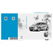 Ford Focus Electric 2014 manual cover