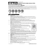 Sealey MS875PS Polisher manual cover