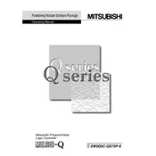 Mitsubishi SW0D5C-QD75P-E Software manual cover