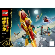 LEGO 80035 Construction Set manual cover