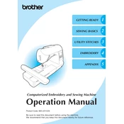 Brother SB8000 manual cover