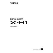 Fujifilm X-H1 Camera manual cover