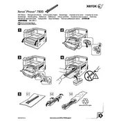 Xerox Phaser 7800 Belt Cleaner Printer manual cover