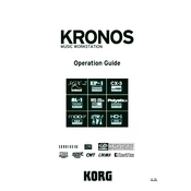 KORG KRONOS Gold manual cover