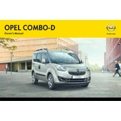 Opel Combo D 2013 manual cover