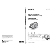 Sony DCR-SR40 manual cover