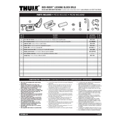 Thule Bed-Rider 822XT 2011 manual cover