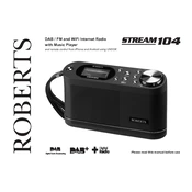 Roberts Stream 104 Internet 2015 manual cover