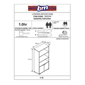 Lokken B&M Bookcase 366044 manual cover