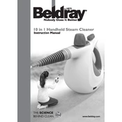 Beldray BEL0701-VDE 10 in 1 Handheld Steam Cleaner manual cover