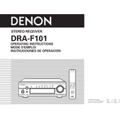 Denon D-F101S manual cover