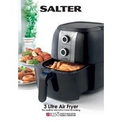 Salter EK2111 3 Litre Air Fryer manual cover