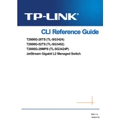 tp-link T2600G-52TS manual cover