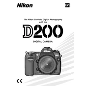 Nikon D200 manual cover