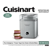 Cuisinart ICE-30BCP1 manual cover