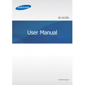 Samsung Galaxy GC200 Camera manual cover