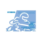 Yamaha XV19CSF, XV19CSFC, XV19CF, XV19CFC Star 2015 manual cover