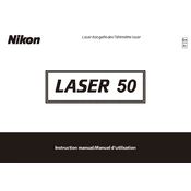 Nikon Laser 50 manual cover