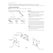 Epson Touch Interactive Bracket Kits manual cover