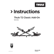 Thule T2 Classic 9046 manual cover